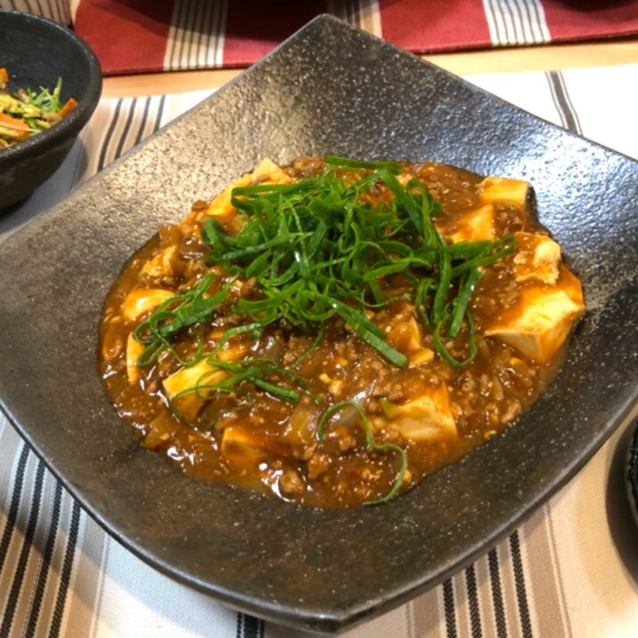 赤味噌の風味が絶品‼ピリ辛☆麻婆豆腐